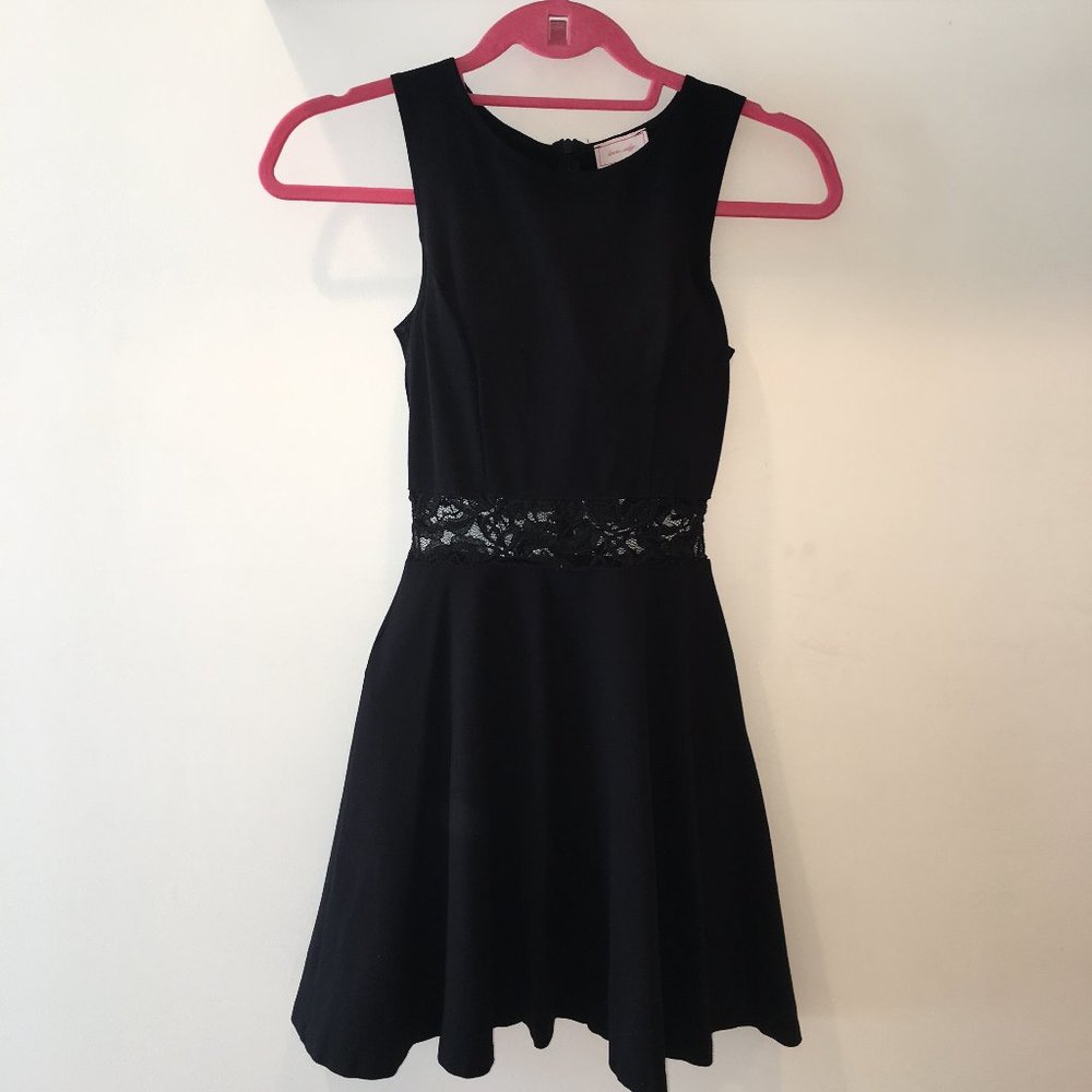Love... Ady Fit & Flare Lace Skater Dress